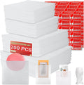 Moving supplies 200Pack Cushion Foam Pouches - Reusable Protection