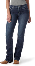 Wrangler Women's Q-Baby Mid Rise Boot Cut Ultimate Riding Jean you