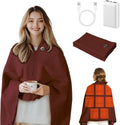 USB Heated Shawl: Portable Comfort, 3 Heat Levels