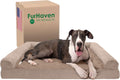 Memory Foam Dog Bed for Large Dogs Jumbo Plus XXL - Almondine