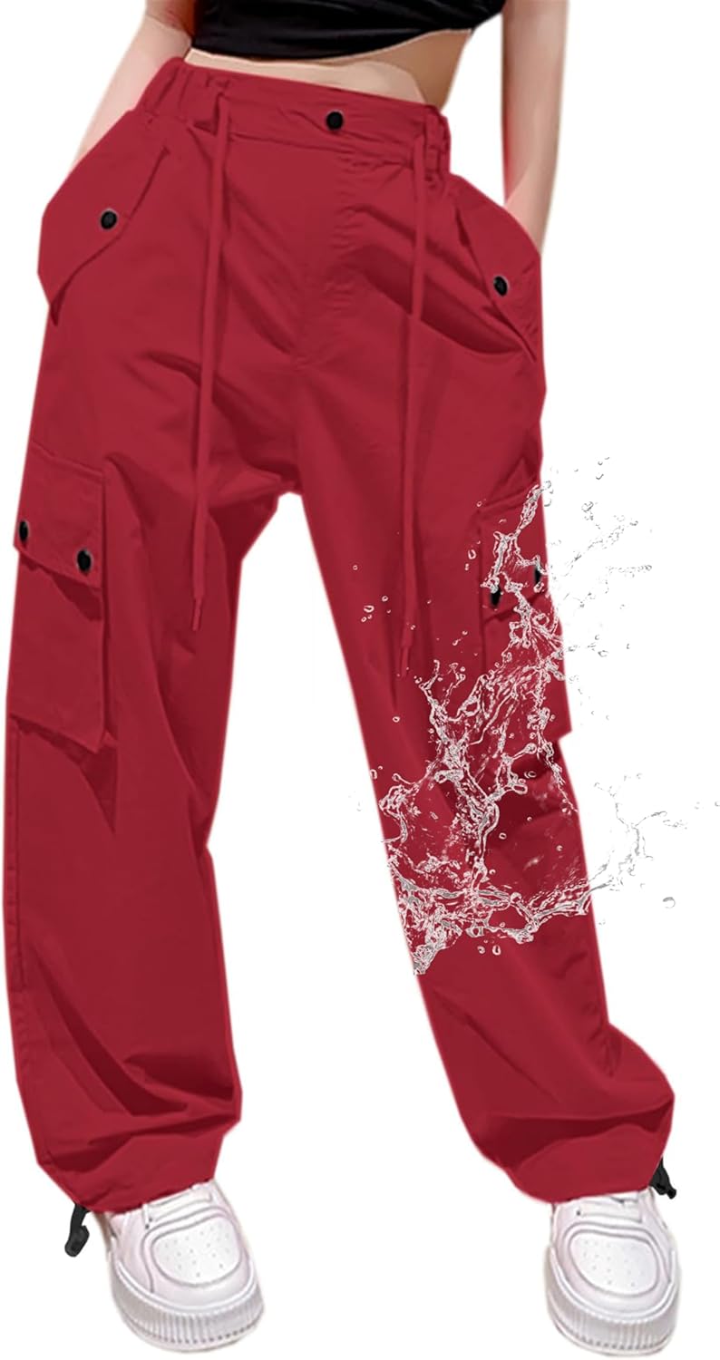 Cromoncent Cargo Pants for Girls & Women - Y2K Style Rave Wear