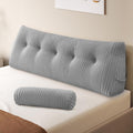 Z-hom Large Wedge Pillow Headboard - Supportive Reading Pillow for Bed