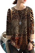 Women Christmas Sweater Oversized Knit Pullover - Soft Cat Graphic