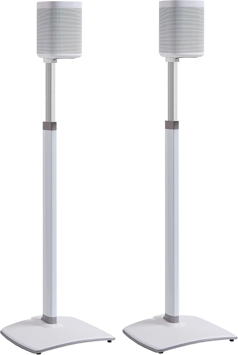 SANUS Adjustable Height Speaker Stands for Sonos One & Play:1