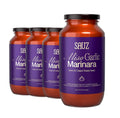 Miso Garlic Marinara Sauce (4 Jars) - Umami-Rich, Gluten-Free
