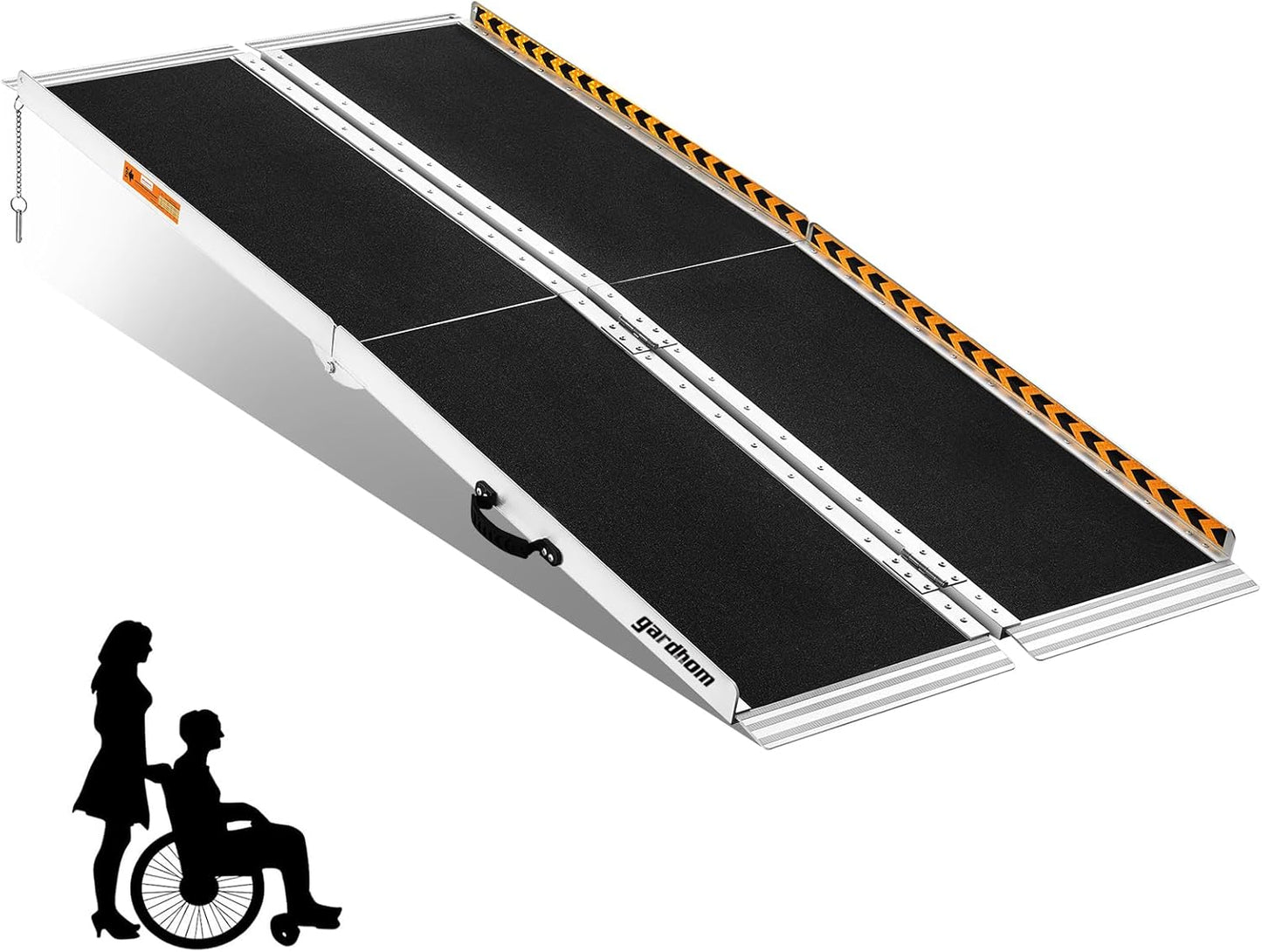 5FT Ramp for Wheelchair - Portable Folding Handicap Ramp