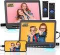 Car DVD Player Dual Screen for Kids - Portable 10.5in Headrest DVD