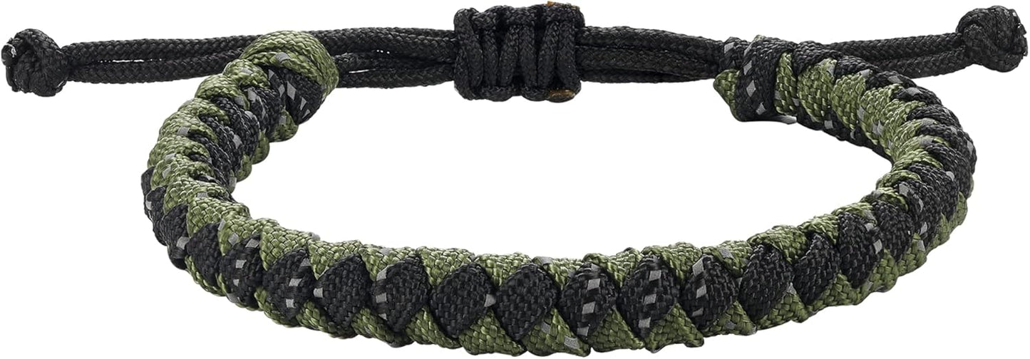 Waterproof Adjustable Men's Paracord Bracelet