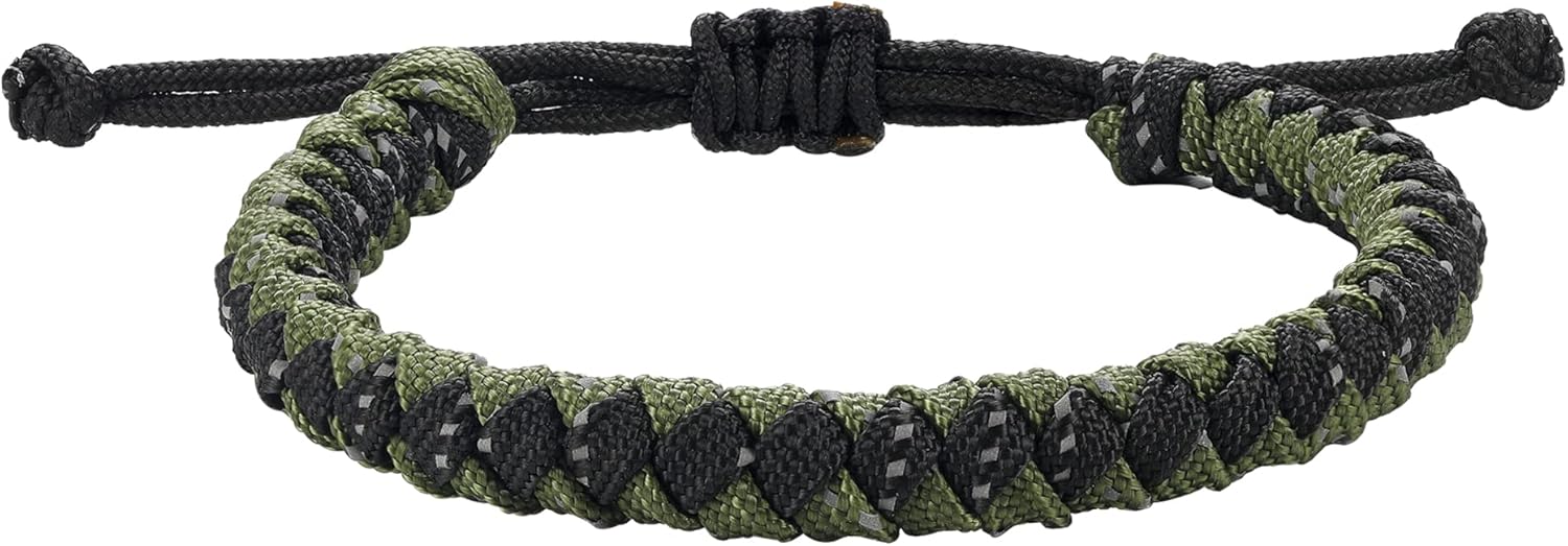 Waterproof Adjustable Men's Paracord Bracelet