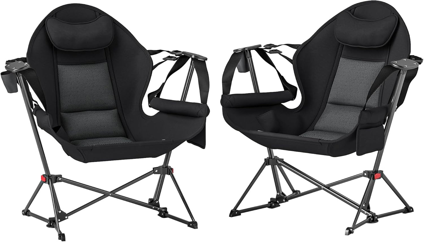 Outsunny Double Hammock Rocking Chair: Comfort & Convenience