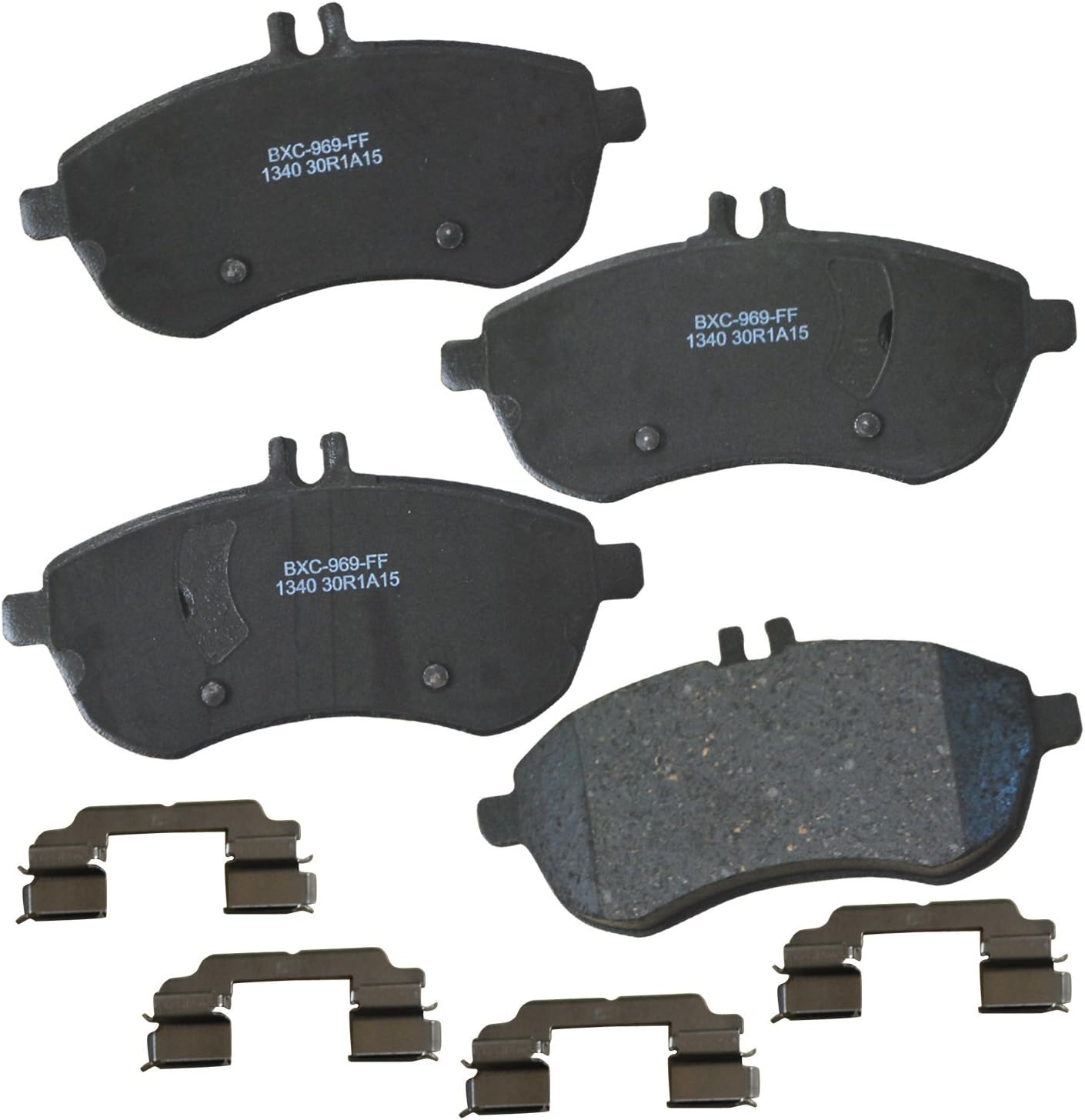 Bendix Premium SBC1340 Ceramic Brake Pads for Mercedes-Benz