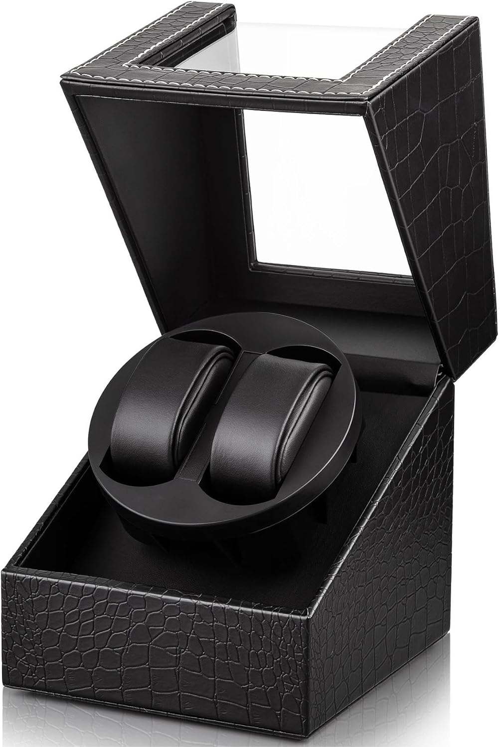 SHOWPIN Double Watch Winder: Rotating Luxury Timepieces