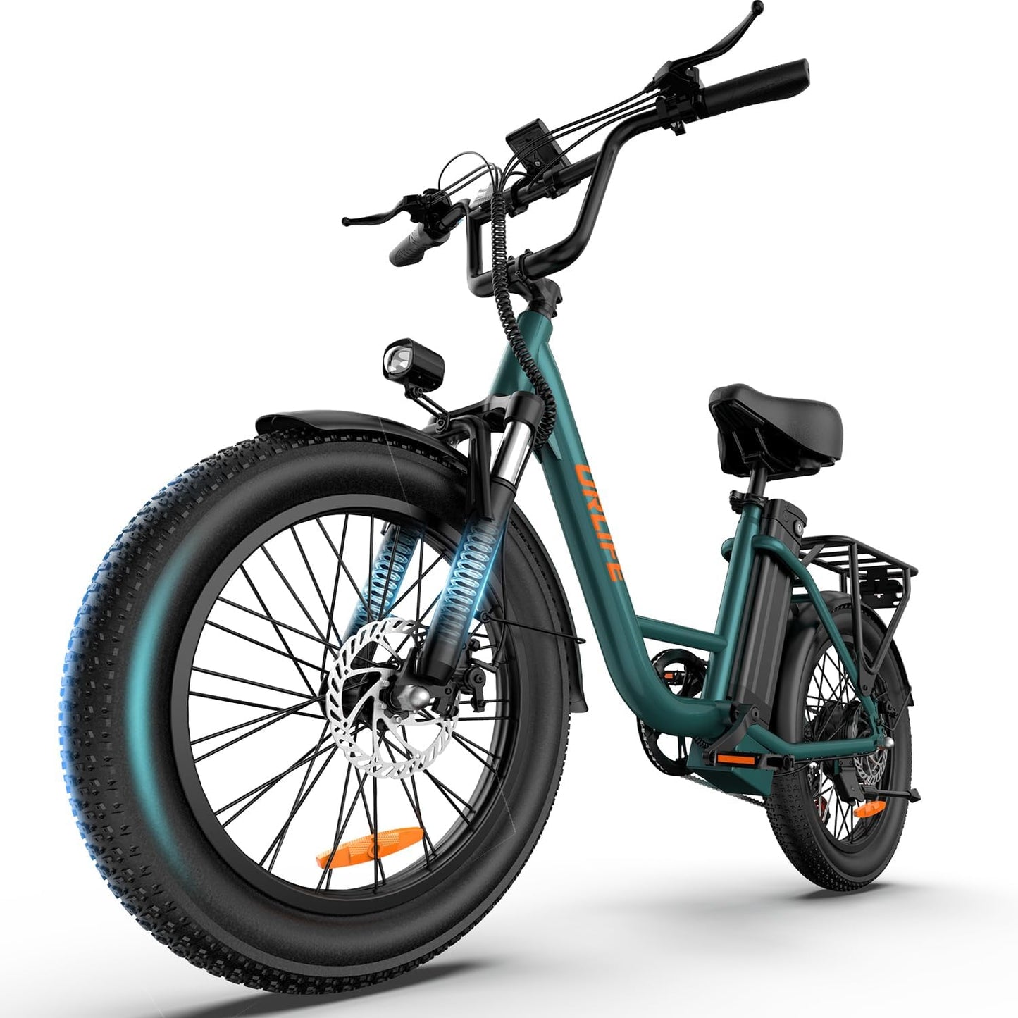 URLIFE Electric Bike for Adults with 1000W Peak Motor Power