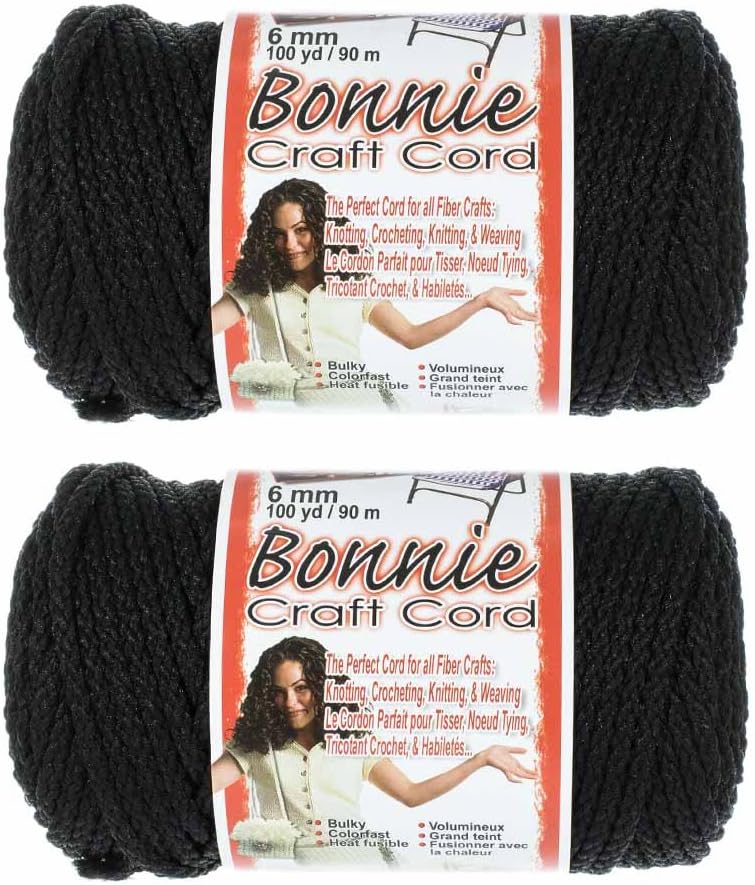 2 Pack Bonnie Macrame Cord - Perfect for Crafting Projects