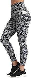 Women Yoga Leggings with Pockets High Waist Compression - Tummy