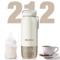 Portable Bottle Warmer for Travel - Fast, Adjustable Milk Warmer