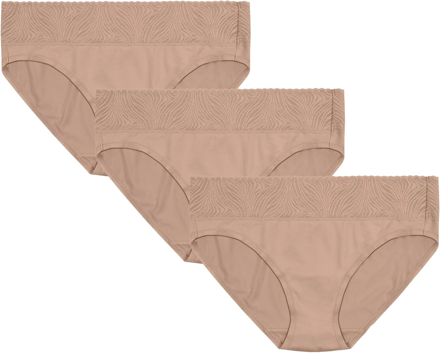 Effortless Panties for Everyday Wear by Vanity Fair - Soft Lace