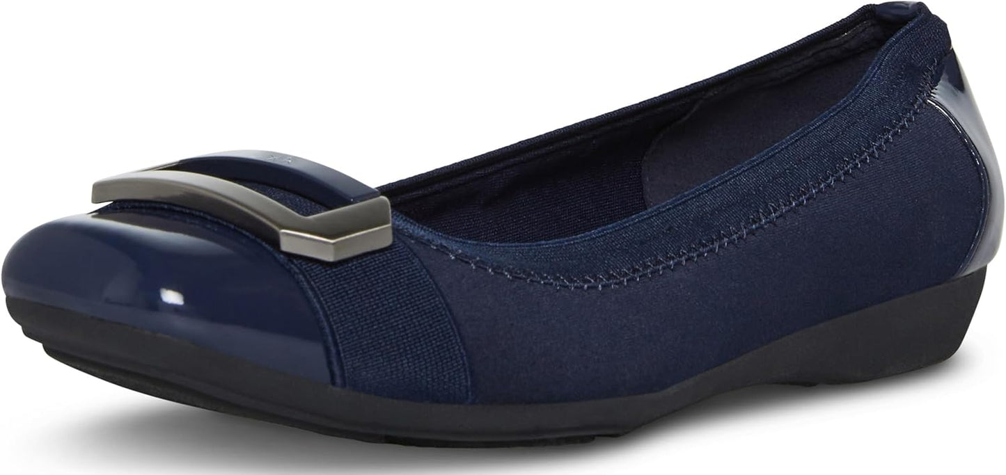 Anne Klein Women's Uplift Ballet Flat for Comfort and Style