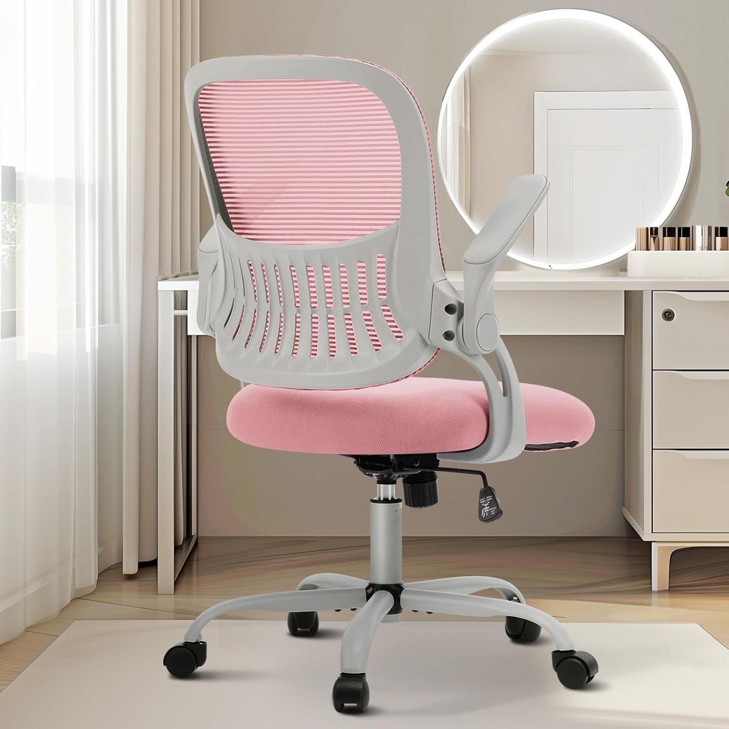 Sweetcrispy Ergonomic Office Desk Chair with Lumbar Support