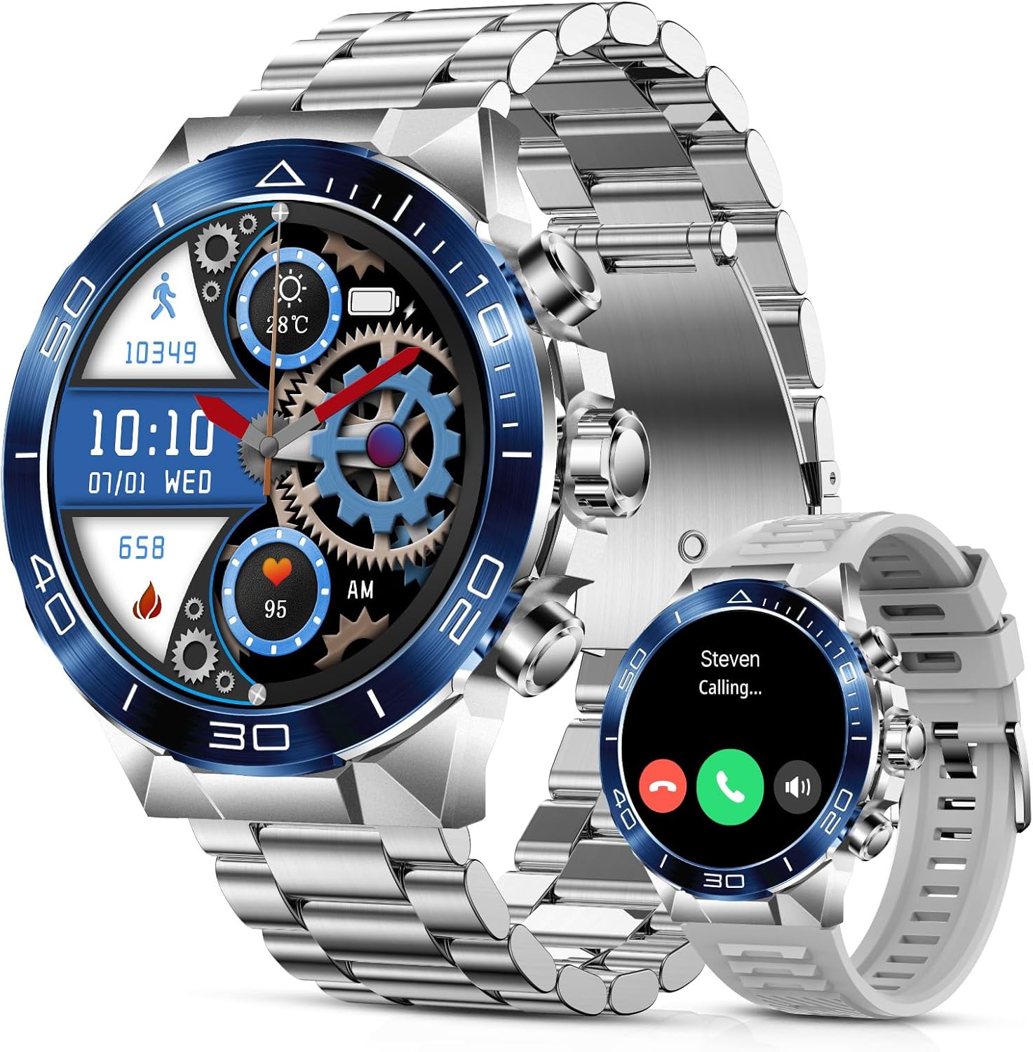 SOUYIE Smart Watch for Men with 1.43ft' AMOLED Screen and More