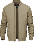 Men's Lightweight Bomber Jacket Windbreaker - Versatile Fall Layer