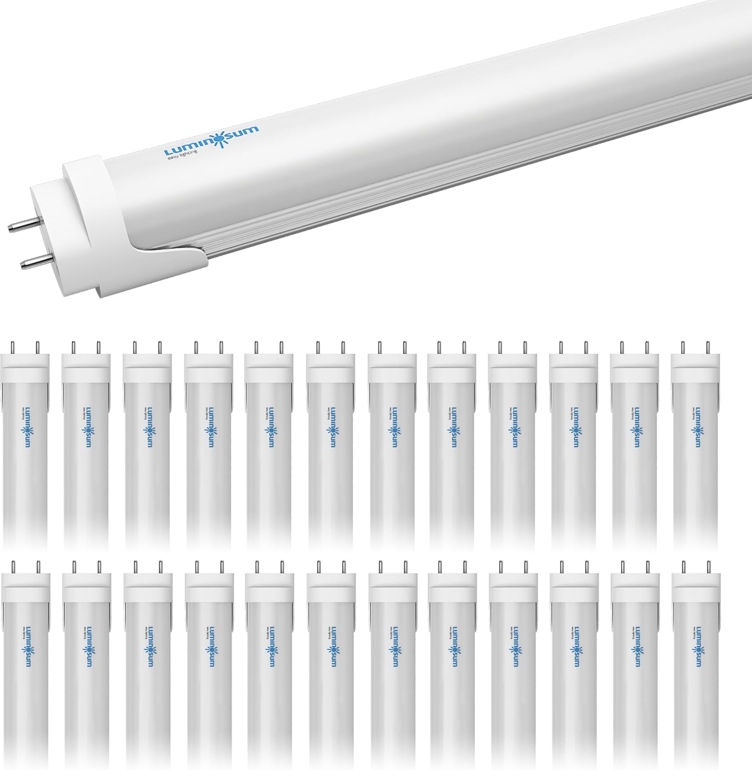 T8 LED Tube Light Bulbs 4 Foot 20W 40W Equivalent 4000K