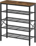 5-Tier Shoe Rack Shoe Storage for Entryway and Closet - Holds 16-20