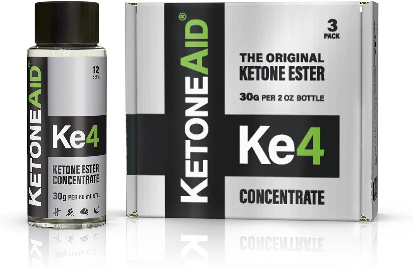 KetoneAid Ke4 Ketone Ester Concentrate for Clean Energy Boost