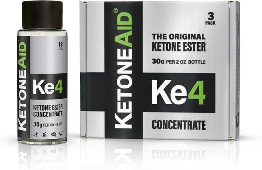KetoneAid Ke4 Ketone Ester Concentrate for Clean Energy Boost