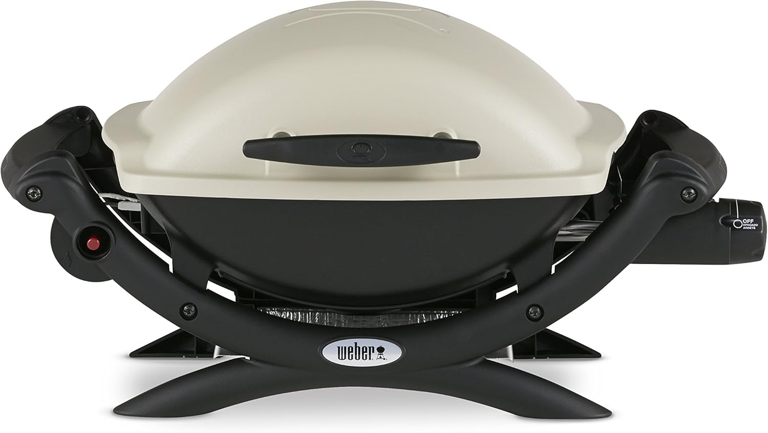 Weber Q1000 Portable Liquid Propane Grill for Outdoor Use 14.5ftH