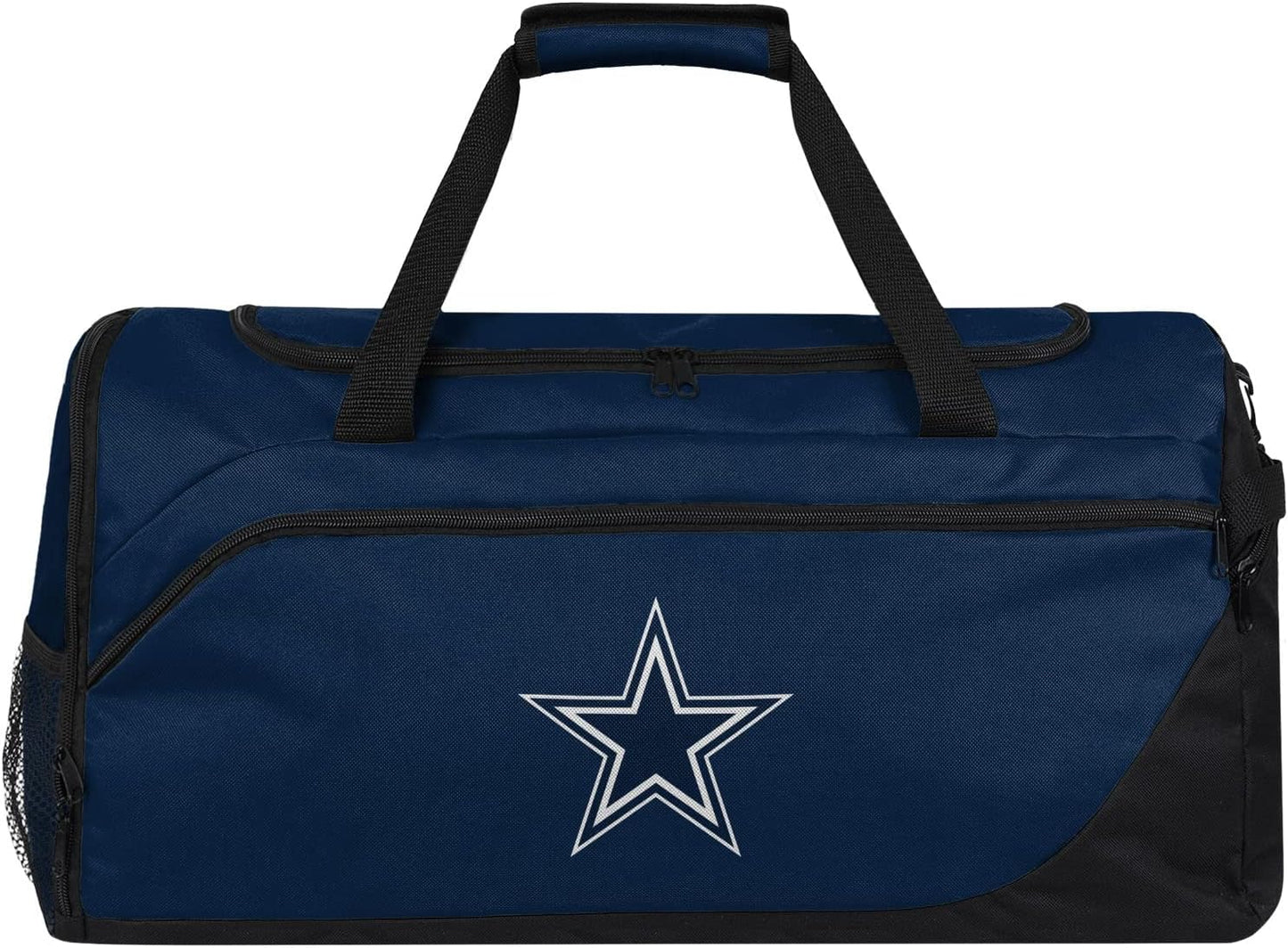 FOCO NFL Solid Big Logo Duffle Bag for Sports Enthusiasts
