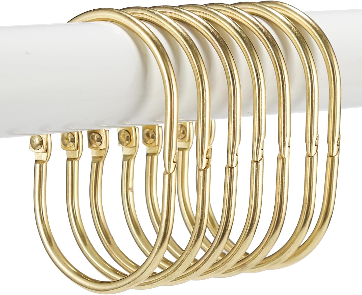 Rust-Proof Gold Snap Rings for Smooth Gliding