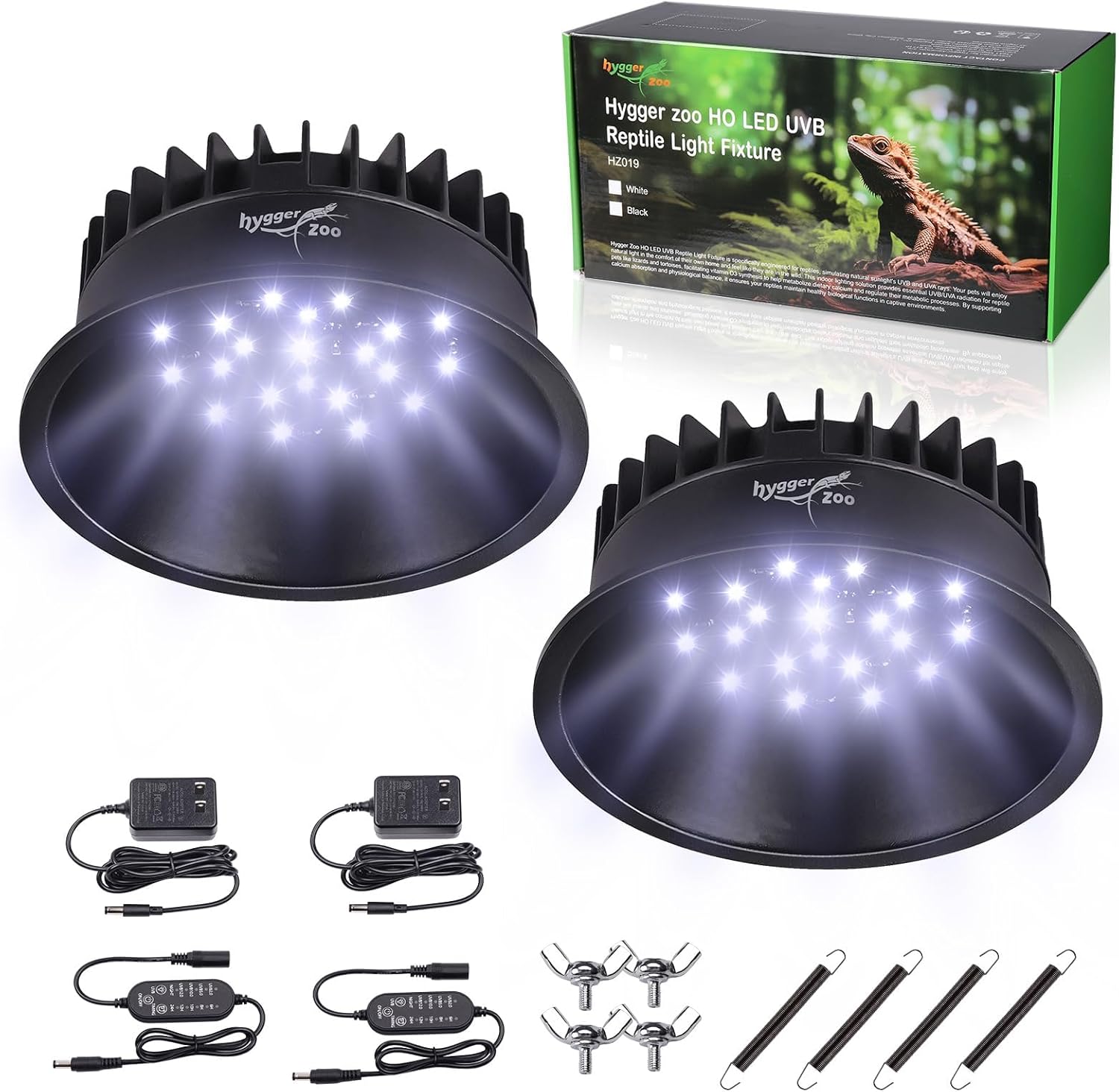 UVB Light for Reptiles with Timer and Adjustable Brightness