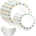 Corelle Vitrelle 18-Piece Glass Dinnerware Set for 6 - Durable