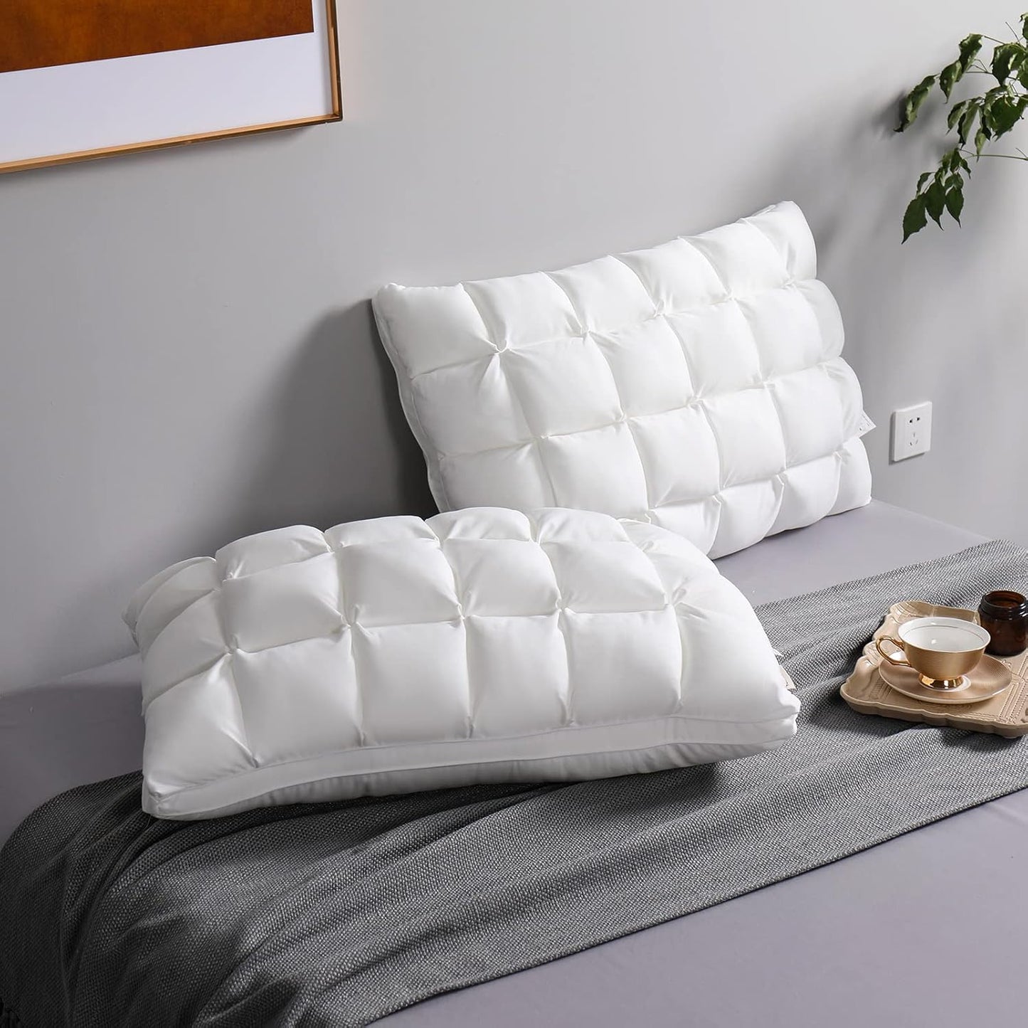 YOUR MOON Queen Size Pillows Set of 2 for Ultimate Comfort