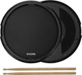 Practice Drum Pad 12 in Silent Drum Pad with 800 Steel Beads