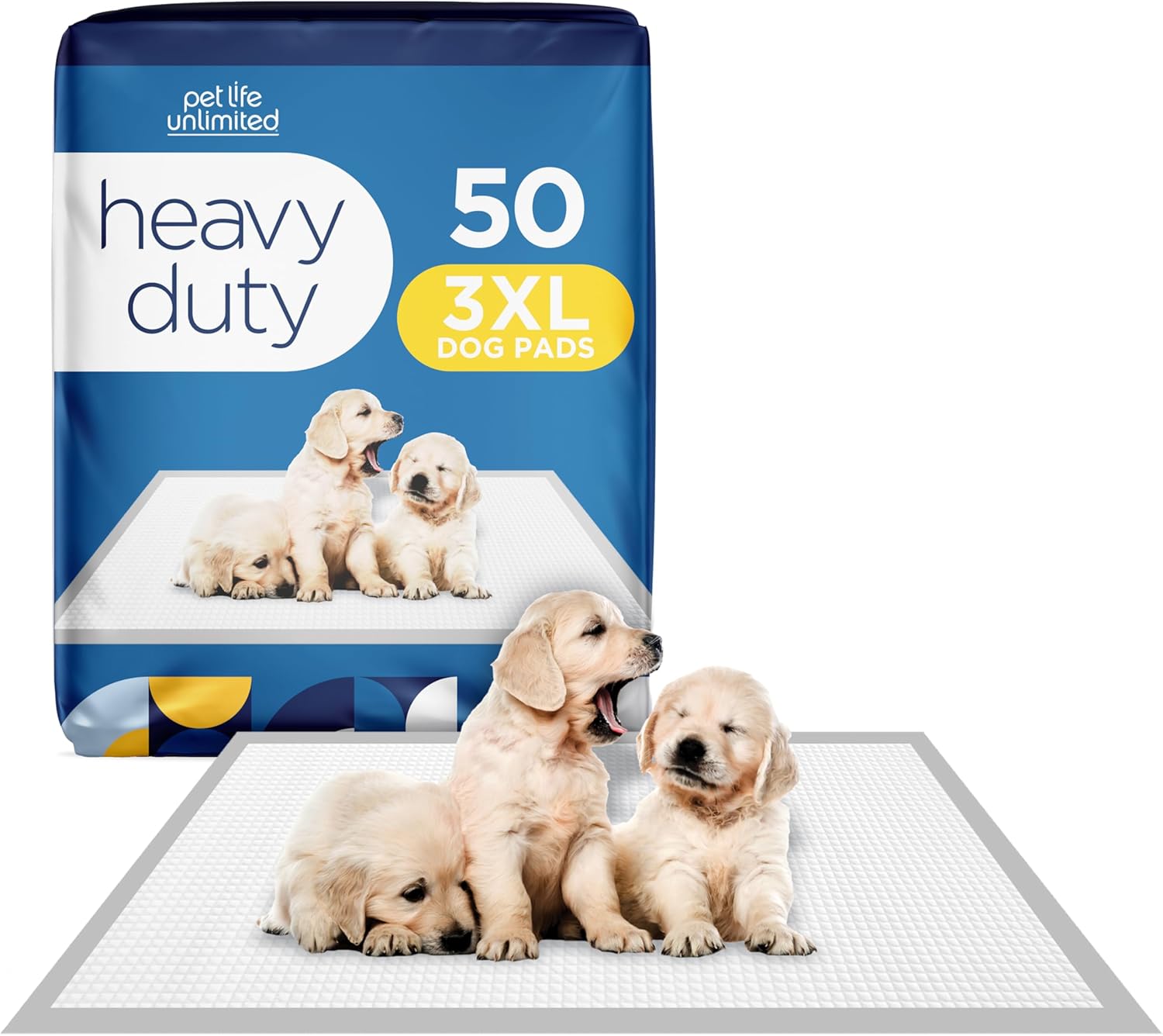 Heavy Duty Triple Extra Large Puppy Pads for Dogs 36 x 36