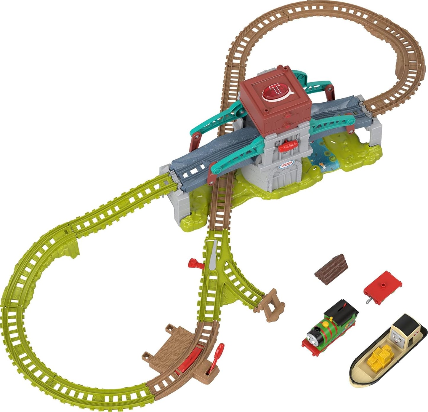 Interactive Thomas & Friends Toy Train Set with Sounds & Percy