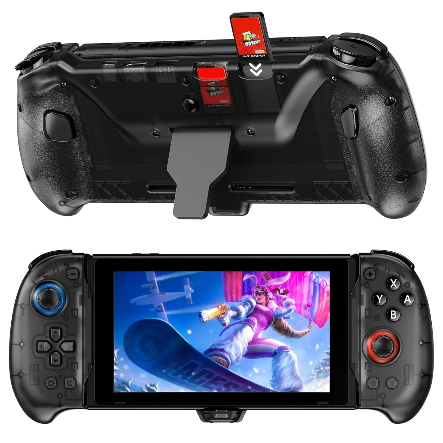 NexiGo Hall Effect Gripcon with Kickstand for Switch OLED
