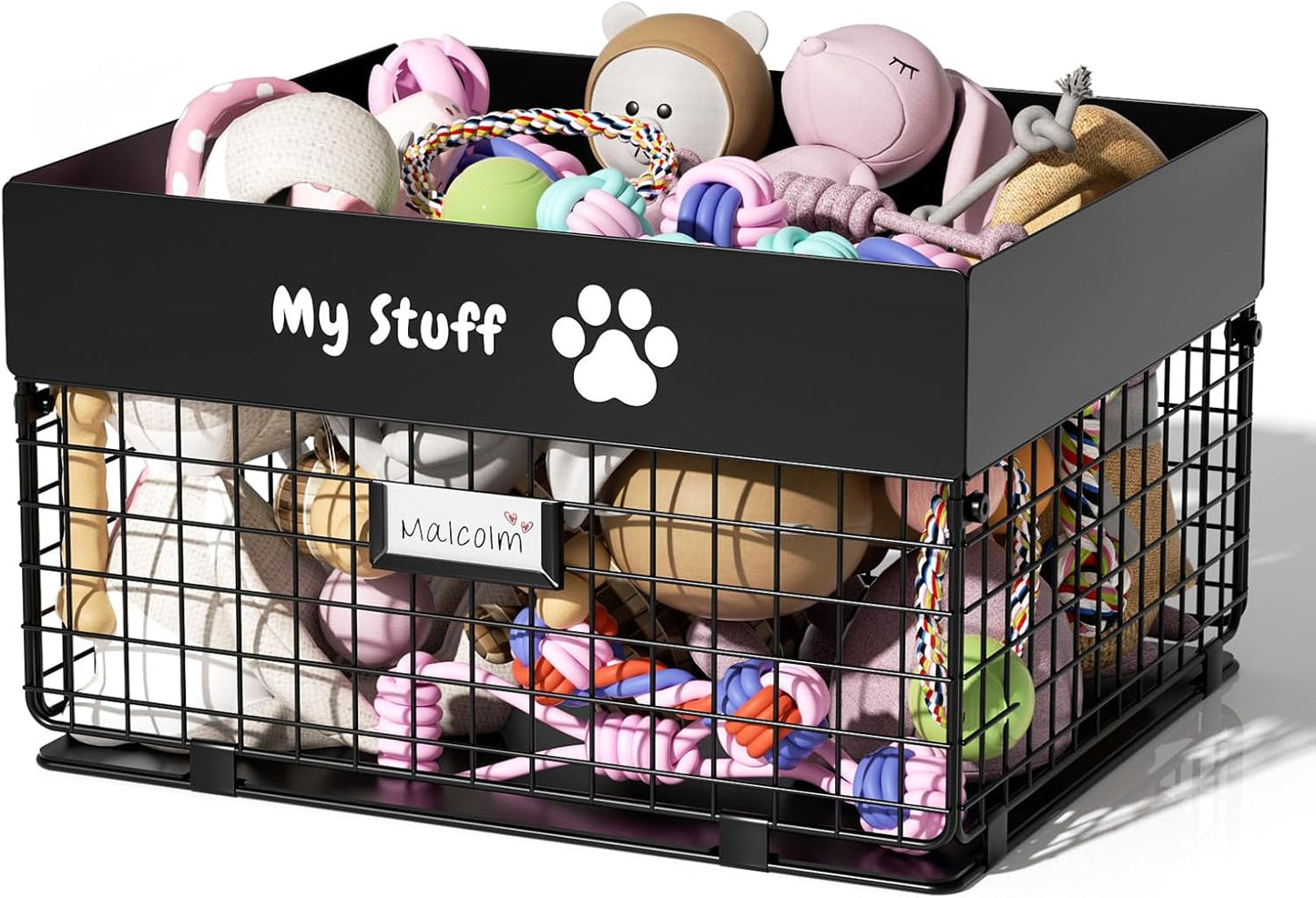 Large Dog Toy Basket for Easy Storage and Organization