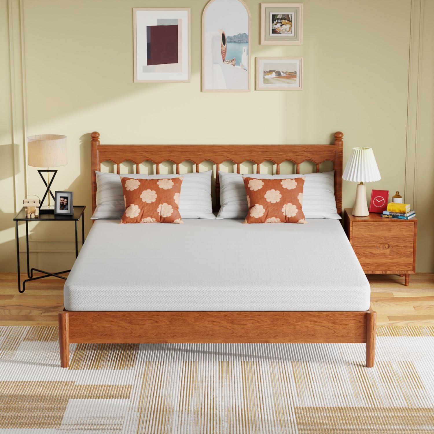 PayLessHere 6 inch Memory Foam Mattress for Cooler Sleep