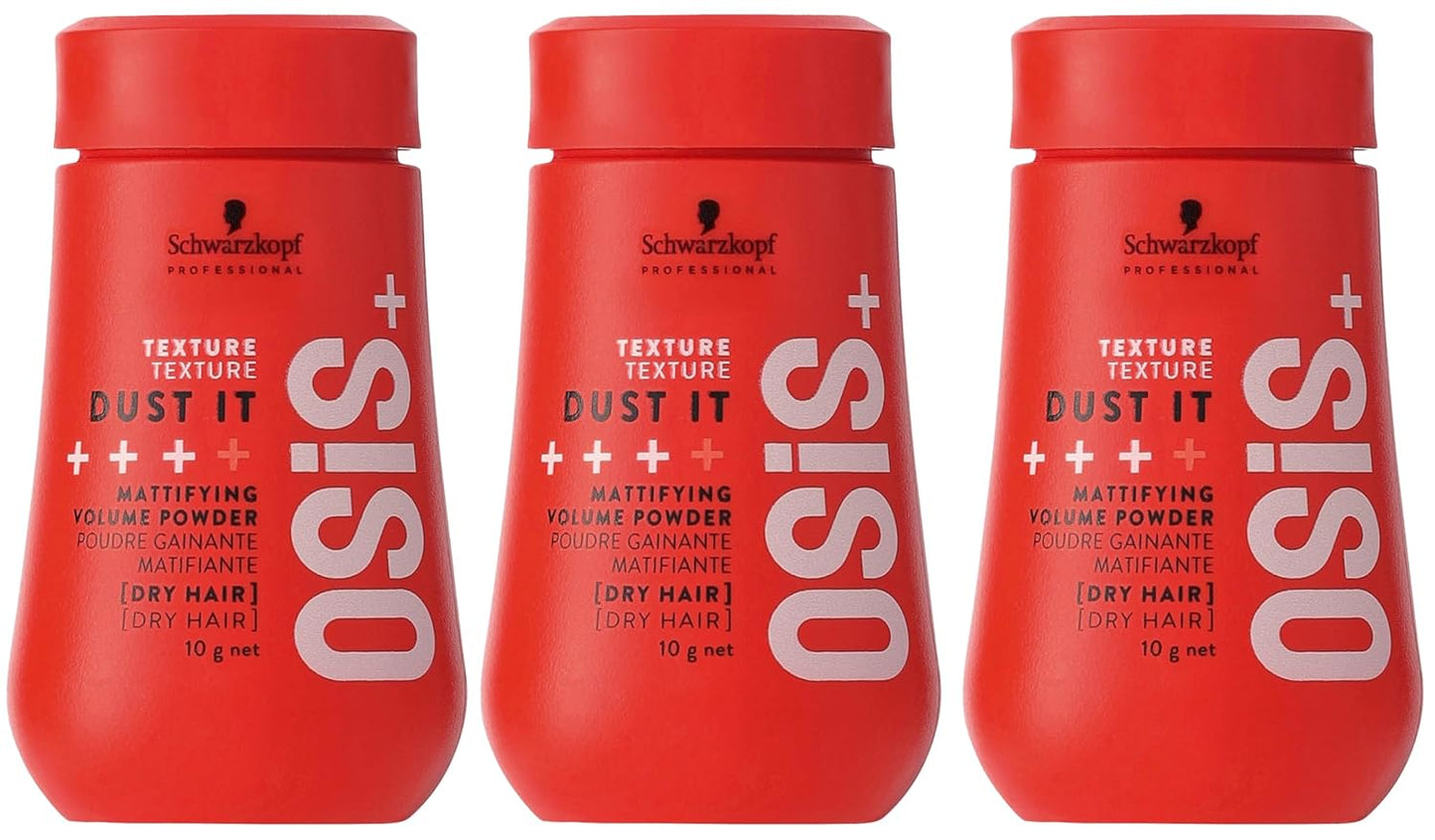 OSiS+ Dust It Volume Powder for Mattifying and Texturizing Hair