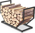 Firewood Rack Outdoor Indoor 31 in Firewood Holder - Heavy Duty Log