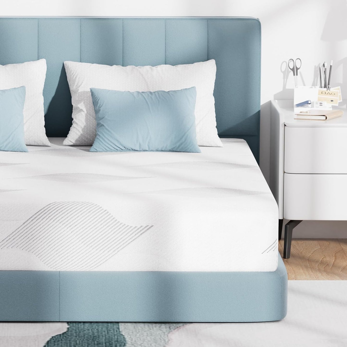 California King Mattress with Gel Memory Foam for Ultimate Comfort