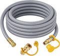 24 Feet 3/8ft ID Natural Gas Hose with Quick Connect - Stable Long