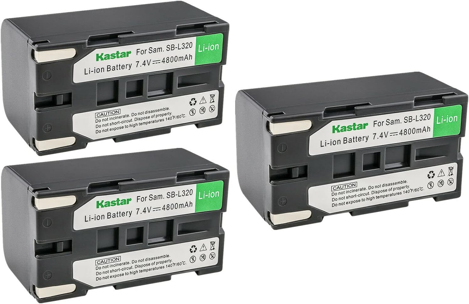 Kastar SB-L320 Battery 3-Pack for Mamiya Leaf Cameras