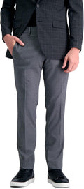 Men's Slim Fit Heather Dress Pant - Stretch Performance Comfort