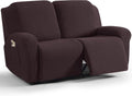 Recliner Loveseat Slipcover 6 Piece Stretch Jacquard - Protect