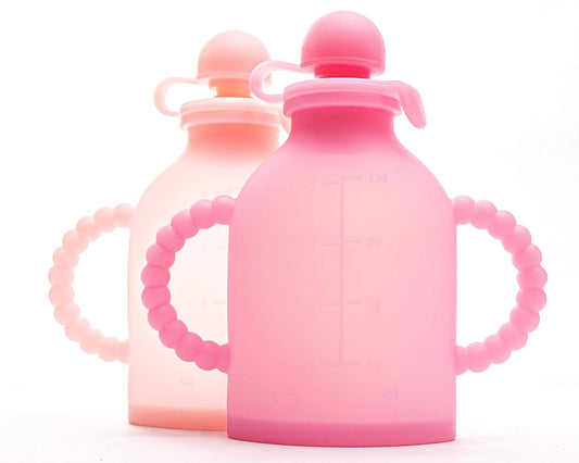 Leakproof Reusable Baby Food Pouches - Eco-Friendly Feeding