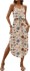 Women's Spaghetti Strap Tie Dye Cami Dress for Every Occasion